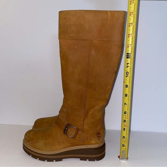 Timberland Cervinia Valley 16" Tall Brown Leather Boots - Picture 13 of 16